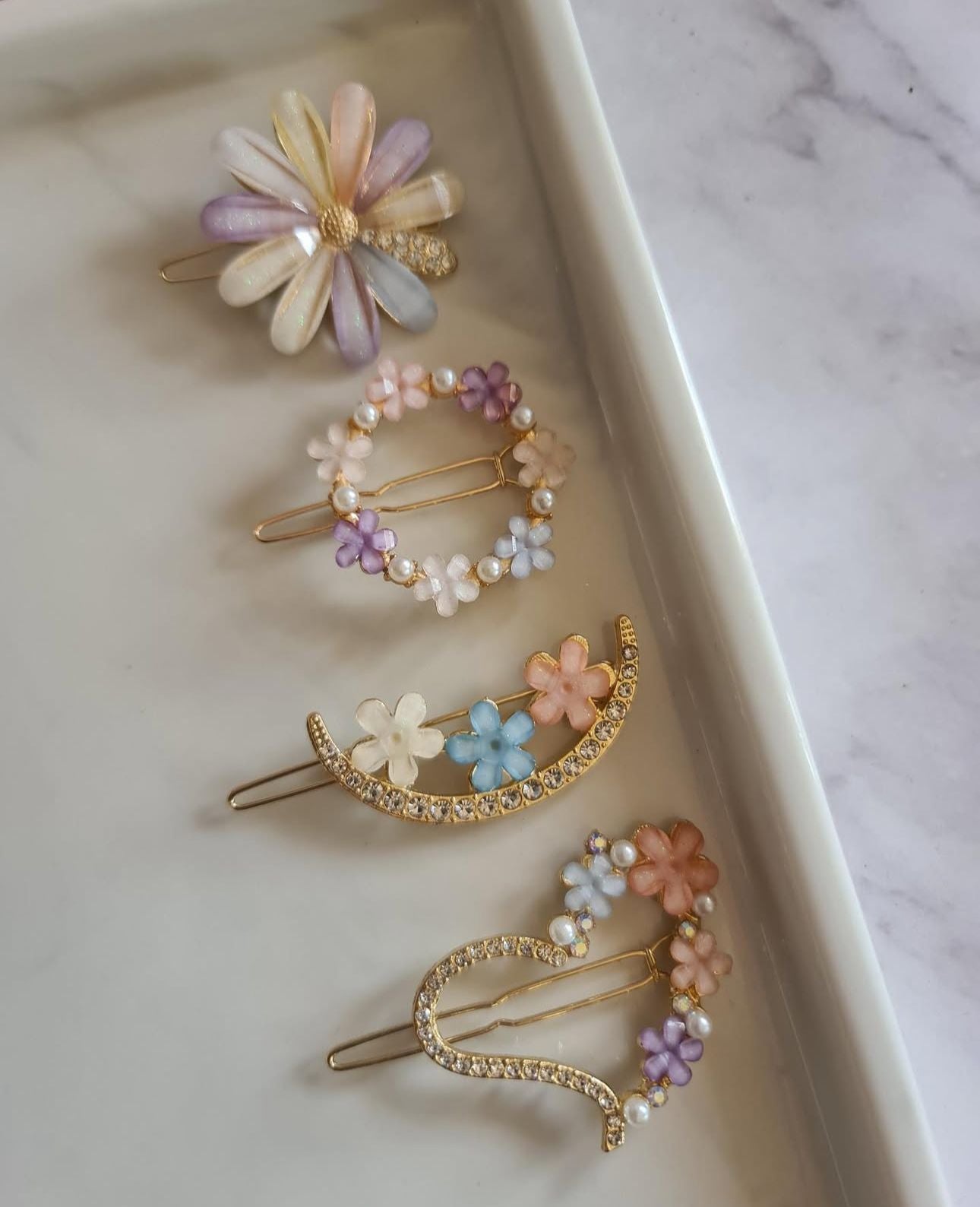 Floral Lock Pins