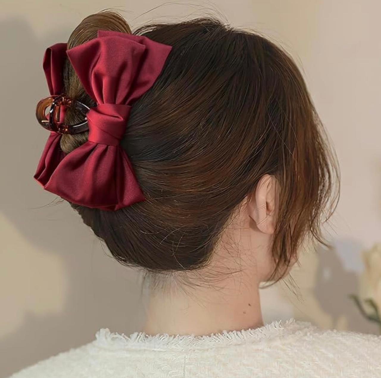 Large Bow Hair Claw